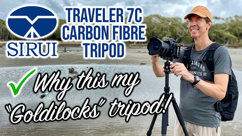 Sirui Traveler 7C Carbon Fiber Tripod