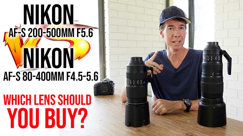 Nikon 200-500mm vs 80-400mm