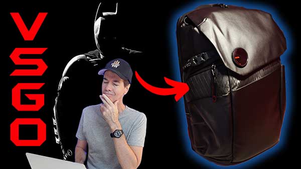 If Batman had a camera backpack